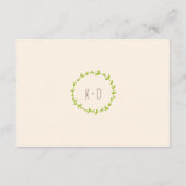 D'accompagnement Carte d'information du Mariage ivoirien Foxes de b (Dos)