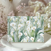 D'accompagnement Carte d'information Mariage Calla Lilies