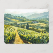 D'accompagnement Carte d'information Mariage Napa Valley Vineyard (Dos)