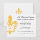 D'accompagnement Carte d'information mariage | Nouvelle-Orléans | D (Devant / Derrière)