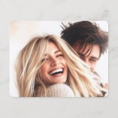 D'accompagnement Carte d'information Mariage photo moderne (Dos)