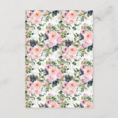 D'accompagnement Carte d'information ou de détails jointe (Dos)