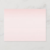 D'accompagnement Carte d'information Pastels Roses Vintages : Rose  (Dos)