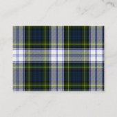 D'accompagnement Carte d'information sur la robe du Mariage écossai (Dos)