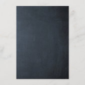 D'accompagnement Carte d'information Turquoise Mariage (Dos)