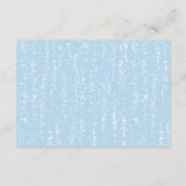 D'accompagnement Carte d'insertion d'affichage de douches Snowman m (Dos)