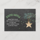 D'accompagnement Carte d'insertion de baby shower d'hiver de la tom (Devant)