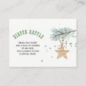 D'accompagnement Carte d'insertion de baby shower d'hiver de la tom (Devant)