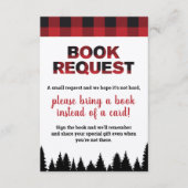 D'accompagnement Carte d'insertion de demande de carnet de Baby sho (Devant)