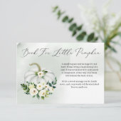 D'accompagnement Carte d'insertion de demande de réservation de pet (Debout devant)