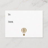 D'accompagnement Carte d'insertion de douche d'affichage à air chau (Dos)