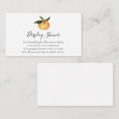 D'accompagnement Carte d'insertion de douche d'affichage Little Cut (Devant / Derrière)