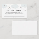 D'accompagnement Carte d'insertion de la lune d'argent et de la cou (Devant / Derrière)