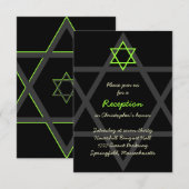 D'accompagnement Carte d'insertion de la réception de la barre noir (Devant / Derrière)