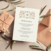 D'accompagnement Carte d'insertion de Mariage de page de chapitre v