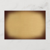 D'accompagnement Carte d'insertion de Mariage de temps (Dos)