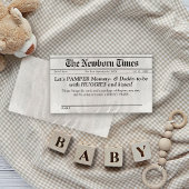 D'accompagnement Carte d'insertion de papier journal chic rabat Dou