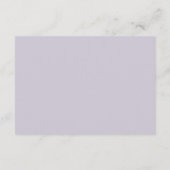 D'accompagnement Carte d'insertion de réception de la ligne | Grey (Dos)