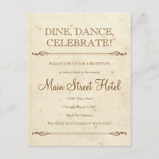 D'accompagnement Carte d'insertion de réception du livre de lecture (Devant)