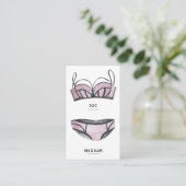 D'accompagnement Carte d'insertion de taille de lingerie nuptiale (Debout devant)