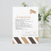 D'accompagnement Carte d'insertion d'informations de voyage d'Airma (Debout devant)
