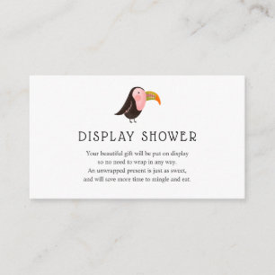 D'accompagnement Carte d'insertion du Baby shower d'affichage Jungl