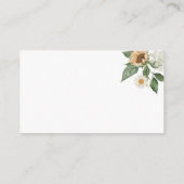 D'accompagnement Carte d'insertion du chapeau de tournesol (Dos)