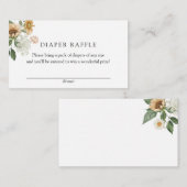 D'accompagnement Carte d'insertion du chapeau de tournesol (Devant / Derrière)