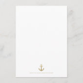 D'accompagnement Carte d'insertion du Mariage blanc de la Mention p (Dos)