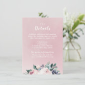 D'accompagnement Carte d'insertion du mariage de broussailles botan (Debout devant)