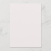 D'accompagnement Carte d'insertion du Mariage Spring Buds (Dos)