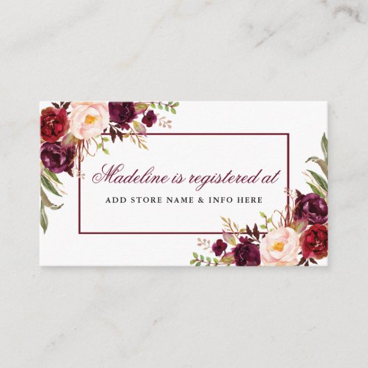 D'accompagnement Carte d'insertion du registre de Fêtes des mariées (Devant)