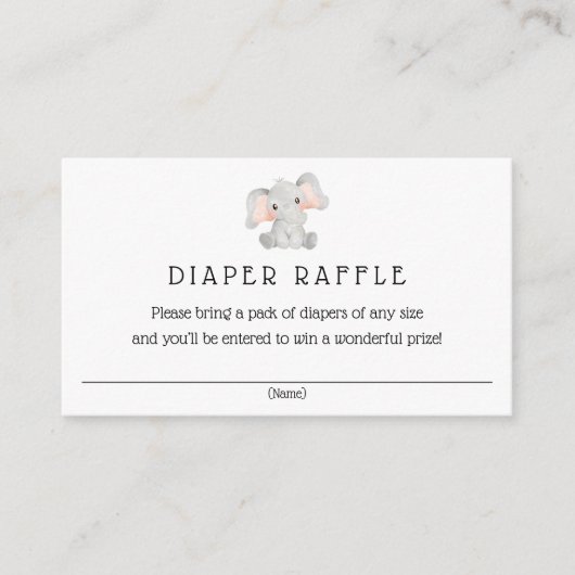 D'accompagnement Carte d'insertion Elephant Books for Baby (Devant)