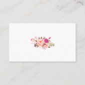 D'accompagnement Carte d'insertion Gold Rose Tea Party (Dos)