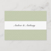 D'accompagnement Carte d'insertion Mariage de ruche moderne (Dos)