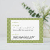 D'accompagnement Carte d'insertion Mariage de ruche moderne (Debout devant)