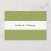 D'accompagnement Carte d'insertion Mariage de ruche moderne (Dos)