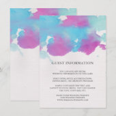 D'accompagnement Carte d'insertion Mariage Dreams Vibrant (Devant / Derrière)