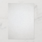 D'accompagnement Carte d'insertion Mariage Red Poppy (Dos)