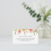 D'accompagnement Carte d'insertion pour douche de fleurs et de miel (Debout devant)