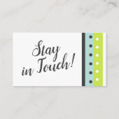 D'accompagnement Carte d'insertion "We have Moved" (Nous avons démé (Dos)