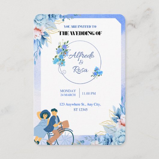 D'accompagnement Carte d'intention (Devant)