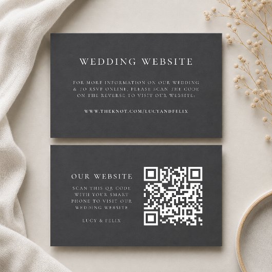 D'accompagnement Carte d'invitation jointe au site web de mariage |