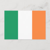 D'accompagnement Carte d'invitation pour couple en Irlande (Dos)