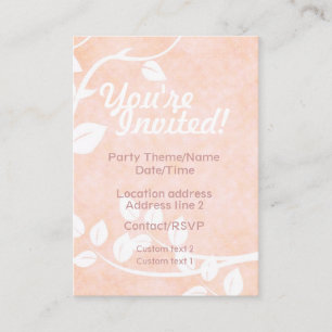 D'accompagnement Carte d'invitation pour une fête Sweet Times