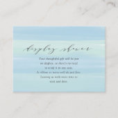 D'accompagnement Carte du boîtier de douche à écran bleu (Devant)