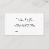 D'accompagnement Carte du boîtier de jeu au raffe de vin de Fête de (Devant)