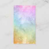 D'accompagnement Carte du boîtier de la couche Arc-en-Ciel Little (Dos)