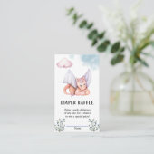 D'accompagnement Carte du boîtier de la couche d'aquarelle Dragon (Debout devant)