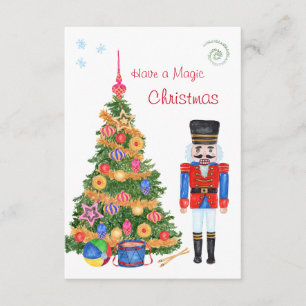 D'accompagnement Carte du boîtier de l'arbre de Noël de Nutcracker